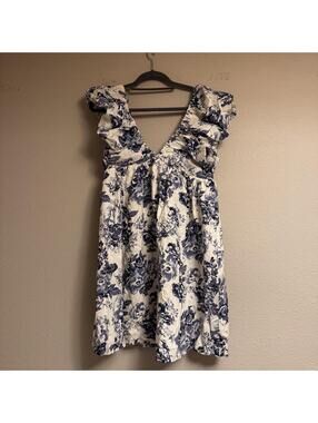 O.p.t Women's Multi and Blue Dress